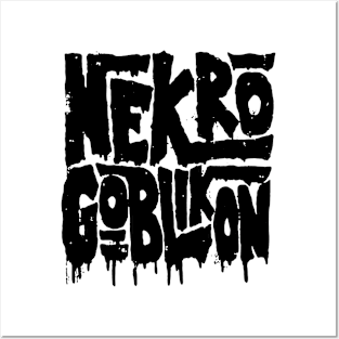 Nekrogoblikon Goblin Metal Posters and Art